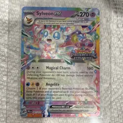 Pokemon Sylveon EX Promo Holo Prismatic Evolutions 041/131 270 HP 160 Attack - Image 1