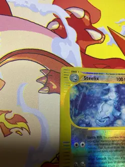 Pokemon Steelix 35/147 Rare Reverse Holo Aquapolis Set WOTC MP - Image 5