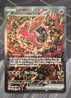 2025 Pokemon MEP Black Star Promos Oricorio ex #024 NM-M - Image 1