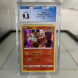 Enti Pokemon 2021 Evolving Skies CGC Graded 9.5 Gem Mint - Image 1