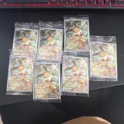 Pokemon TCG Eevee #173 Black Star Promo Prismatic Evolutions Sealed Lot Of 7 - Image 1