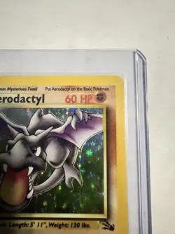Aerodactyl 1/62 Fossil Set - Holo Rare Pokemon Card - Image 3