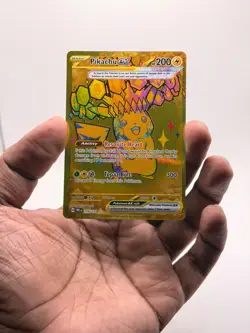 Pikachu ex 179/131 - Gold Hyper Rare - Pokemon TCG: Prismatic Evolutions - NM - Image 3