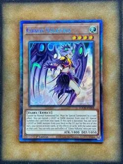 Yugioh Chaos Valkyria TOCH-EN008 Collector Rare 1st Ed NM - Image 1