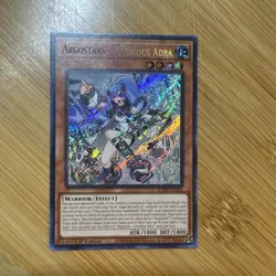Yugioh! Argostars - Glorious Adra SUDA-EN010 Secret Rare 1st Edition NM - Image 1