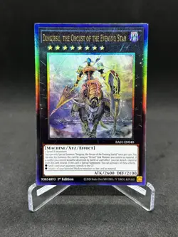 Yugioh Dingirsu, the Orcust of the Evening Star RA01-EN040 UltimateRare 1stEd NM - Image 1