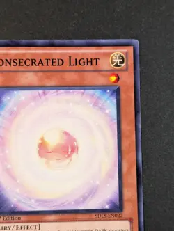 Yugioh TCG - 1x Consecrated Light - SDLS-EN022 - LP - 1st Edition - Common 2011 - Image 4