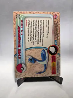 Dragonair Pokemon Foil Holo 2000 Topps TV 148 NM - Image 2