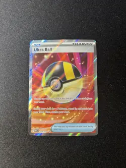 Pokemon TCG Ultra Ball Full Art Trainer 264/217 Ascended Heroes NM - Image 1