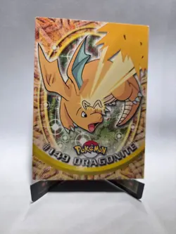 Dragonite Pokemon 1999 Topps Movie Evolution E12 NM - Image 1