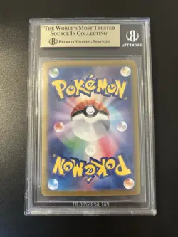 Pokemon TCG Glaceon EX Terastal Festival 206/187 Beckett 9.5 Gem Mint BGS - Image 2