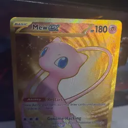 Mew 205/165 Scarlet & Violet 151 Gold Secret Rare Pokemon Card - Image 2