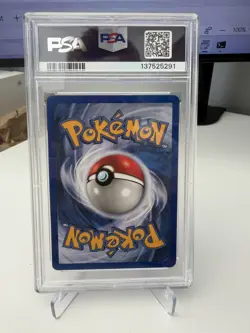 Pokemon Base Set PSA 5 Machamp Holographic Card First Edition - Image 2