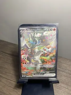 Pokemon TCG Reshiram EX SIR 168/086 White Flare SV11 Card English - Image 1