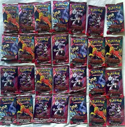 Pokemon Cards Destined Rivals Booster Pack Sealed (10 Cards) - Image 1