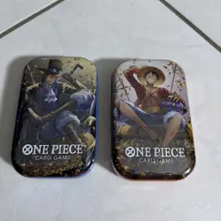 One Piece TCG Lot of (2), Mini Tin Vol. 2, OP-13 Sealed - Image 1