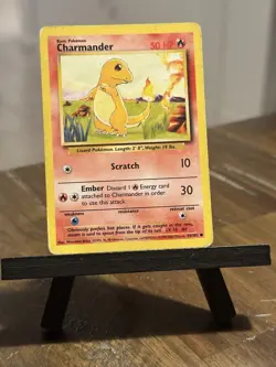 Pokemon TCG Charmander Base Set, 1st Edition Common Card 46/102 - Image 1