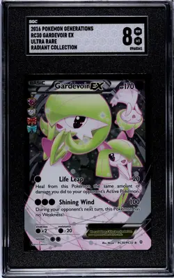 Gardevoir EX (Full Art) RC30-32 Generations: Radiant Collection Holo SGC 8 - Image 3