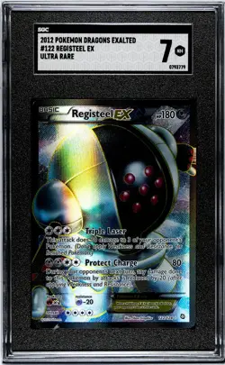 Registeel EX (122 Full Art) 122/124 Dragons Exalted Holo SGC 7 - Image 1