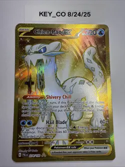 Pokemon TCG Chien-Pao EX Holo Card 274/193 Sv02: Paldea Evolved - Image 1