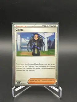Pokemon Geeta Sv03: Obsidian Flames Reverse Holo Card 188/197 Near Mint NM - Image 1