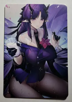 SEXY HEROINE WAIFU Hibiscus the Purifier ARKNIGHTS ACG PREMIUM HOLOFOIL CARD NM - Image 2
