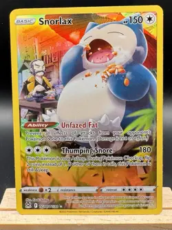 Snorlax TG10/TG30 Lost Origin Trainer Gallery Pokemon TCG NM - Image 1