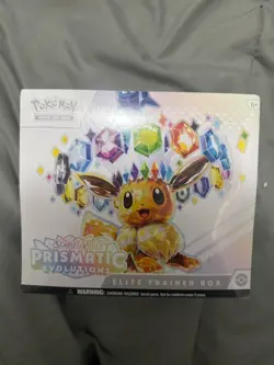 Pokemon TCG Prismatic Evolutions Elite Trainer Box ETB SEALED. Slightly Damaged - Image 1