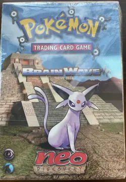 Pokemon Neo Discovery Brain Wave Theme Deck TCG Factory Sealed - Image 1