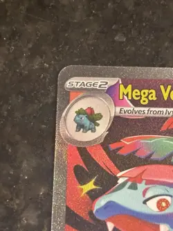 Pokemon Mega Evolution Mega Venusaur EX 177/132 Special Illustration Rare SIR - Image 2