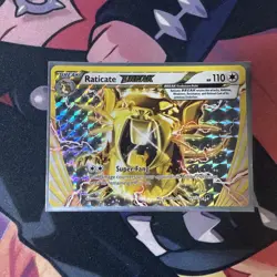 Raticate BREAK 89/122 BREAKpoint 2016 Holo Rare BREAK Pokemon TCG Card - NM - Image 1