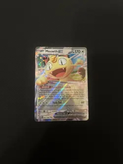 Pokemon Meowth Ex 062/088 Double Rare Perfect Order NM+ - Image 1