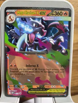 Mega Charizard X EX 029 Black Star Promo Mega Evolutions Pokemon TCG NM - Image 1