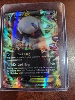 2015 POKEMON ABSOL EX BLACK STAR HOLO RARE XY62 - Image 1