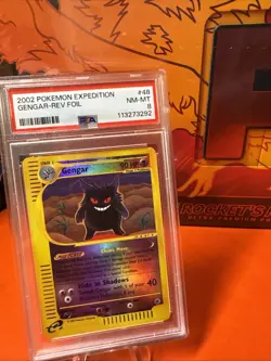 2002 PSA 8 Gengar Expedition 48/165 - Reverse Holo - Pokemon TCG - Low Pop - Image 1
