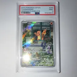 Pokemon Charmander 044 Sv: Scarlet & Violet Promo Holo PSA 9 Obsidian Flames - Image 1