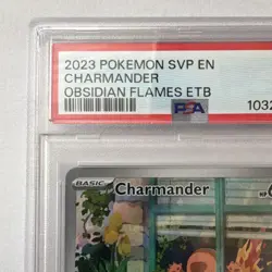 Pokemon Charmander 044 Sv: Scarlet & Violet Promo Holo PSA 9 Obsidian Flames - Image 5