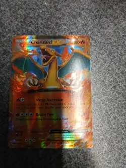 Pokemon Charizard EX Holo Trading Card 180/198 Mega Ascension - Image 1