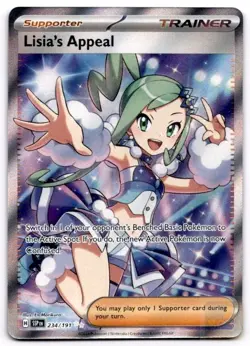 Lisia's Appeal 234/191 Ultra Rare Surging Sparks Pokemon Near Mint - Image 1