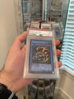 Super War-Lion PP02-EN001 Premium Pack 2 Unlimited Secret Rare Misprint PSA 9 - Image 5