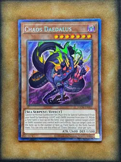 Yugioh Chaos Daedalus TOCH-EN007 Collector Rare NM - Image 1