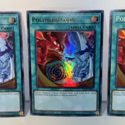 Polymerization (Alt Art) RA03-EN051 Ultra 2x Super Rare x1 1st NM Yugioh Set TCG - Image 3