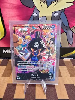 ONE PIECE BROOK OP15-022 ALT ART LEADER ADVENTURE ON KAMI’S ISLAND OP15-EB04 - Image 1