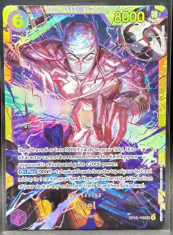 Bandai Enel OP15-118 Special Full Art Holo 8000 Power 6 Cost - Image 1