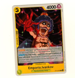 Emporio.Ivankov ST13-005 Foil Ultra Deck The Three Brothers One Piece Trading - Image 1