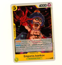 Emporio.Ivankov ST13-005 Foil Ultra Deck The Three Brothers One Piece Trading - Image 3
