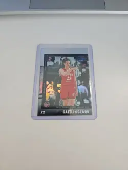 2025 Panini Caitlin Clark Chronicled Double Double #33 Silver Holo Foil NM - Image 3