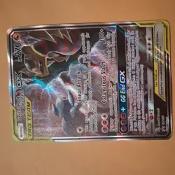 🔥 *MINT* Garchomp & Giratina GX SM193 Holo Promo Card Sun and Moon Team - Image 2