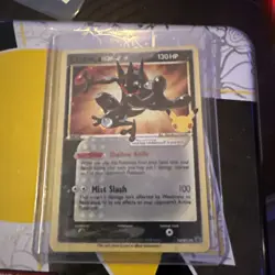 LP/MN Pokemon TCG Greninja Gold Star SWSH144 Celebrations Holo Card - Image 1