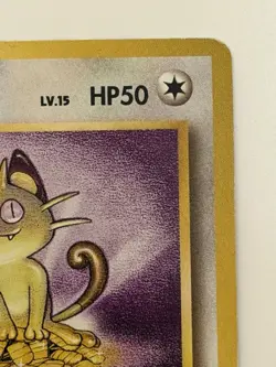Meowth No. 052 Jungle Set old back vintage Japanese Pokemon Card From Japan - Image 3